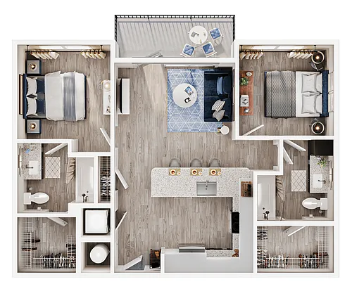 Floor plan B1