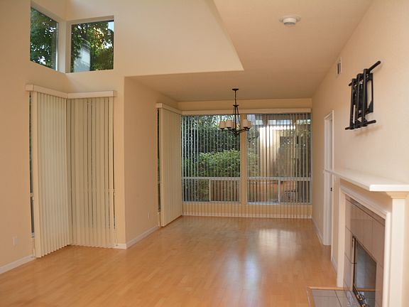 Living room and dining room