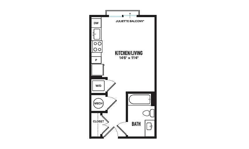 Floor plan BLY