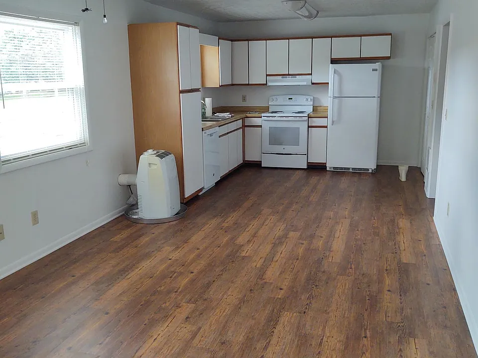 Kitchen and Living Room Area