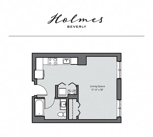 Floor plan Studio