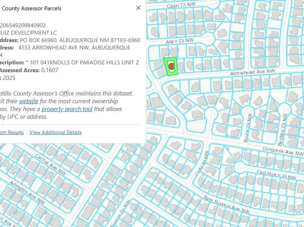 4553 Arrowhead Ave NW, Albuquerque, NM 87114