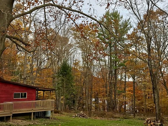 View of reservoir from yard