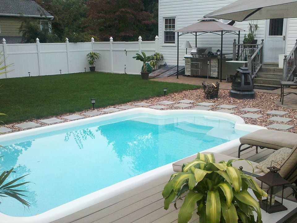 Pool/patio view 2