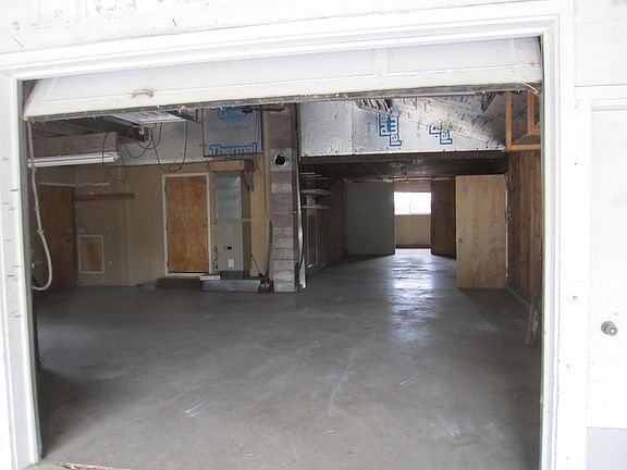 One of the three shop bays,