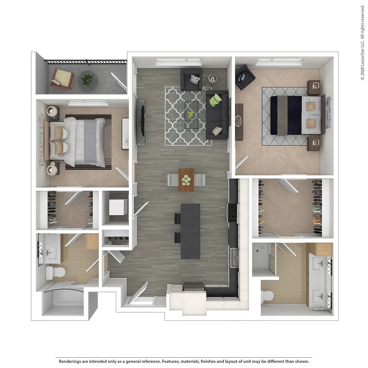 Floor plan D1