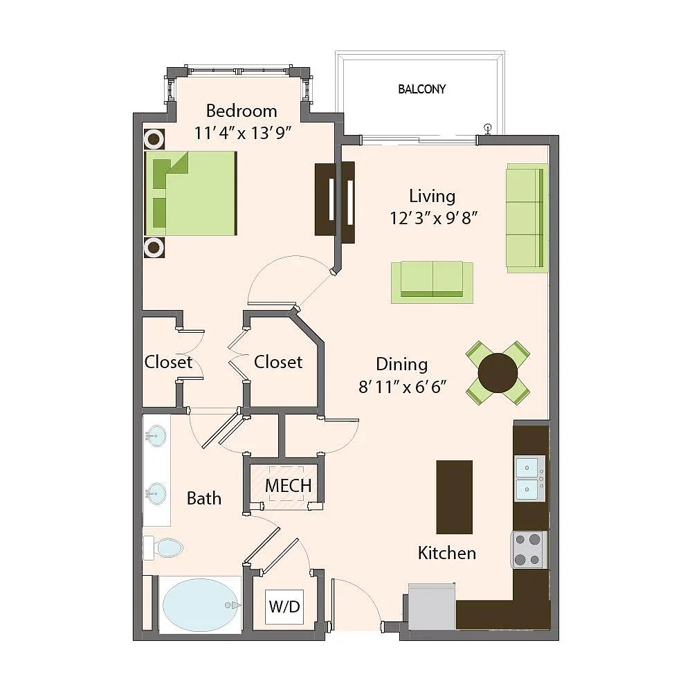 Floor plan A2