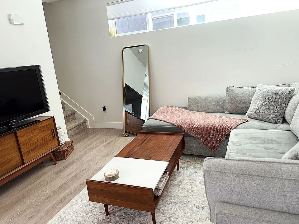 All West Elm furniture, Queen size Tempur-Pedic pull out couch.
