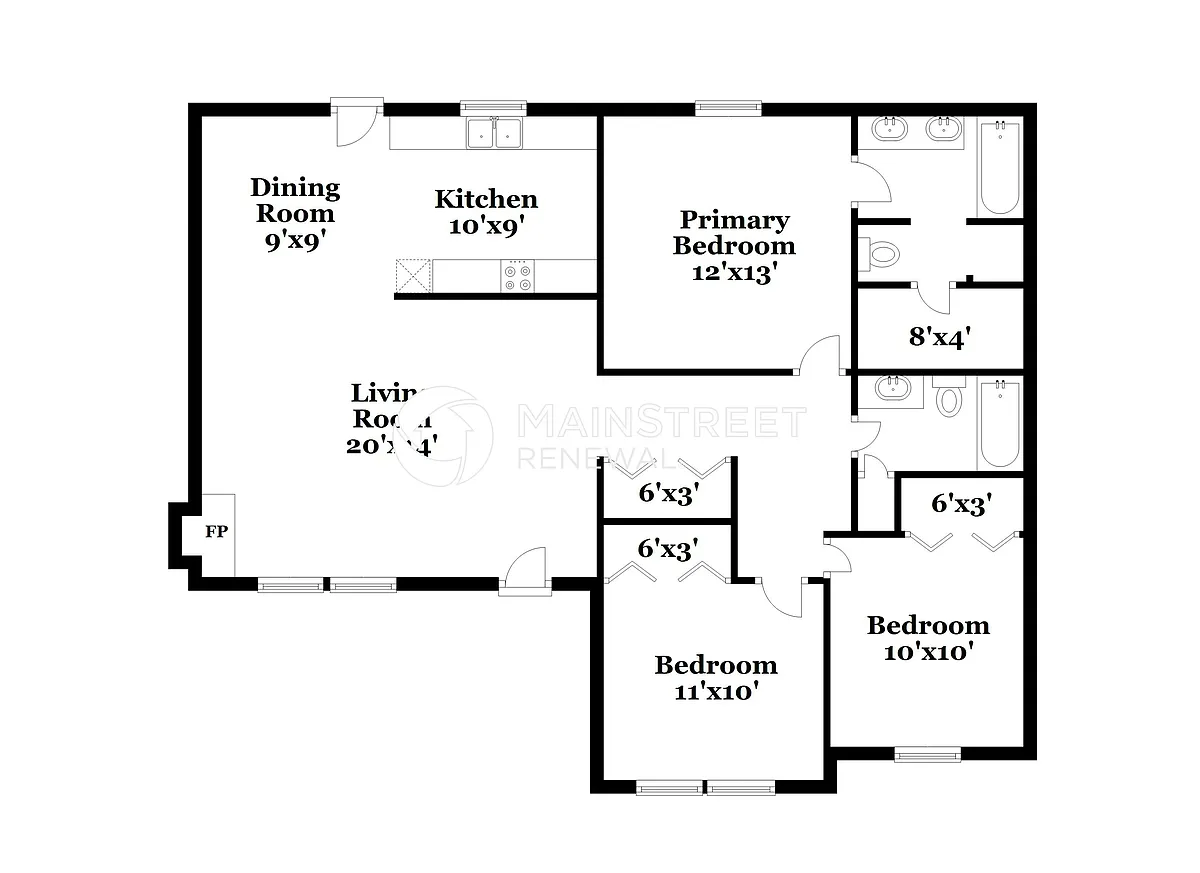 Floor Plan - 533 May Rd