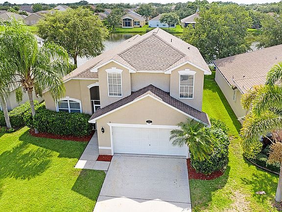 Aerial w/ lake in back