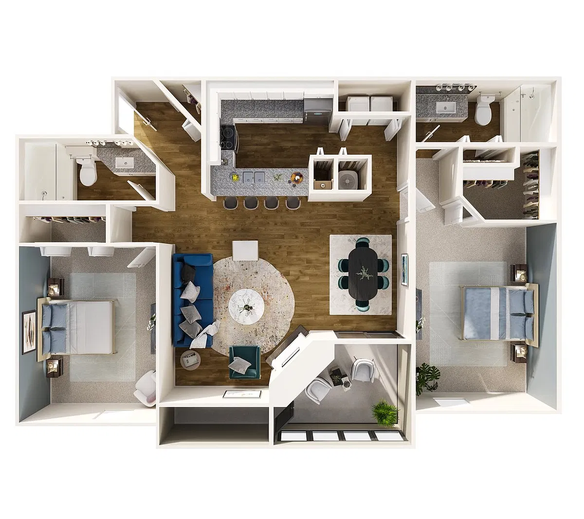 Floor plan The Willow