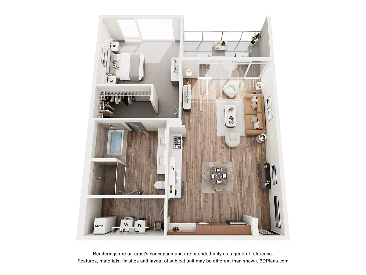 Floor plan A1 C FLAT