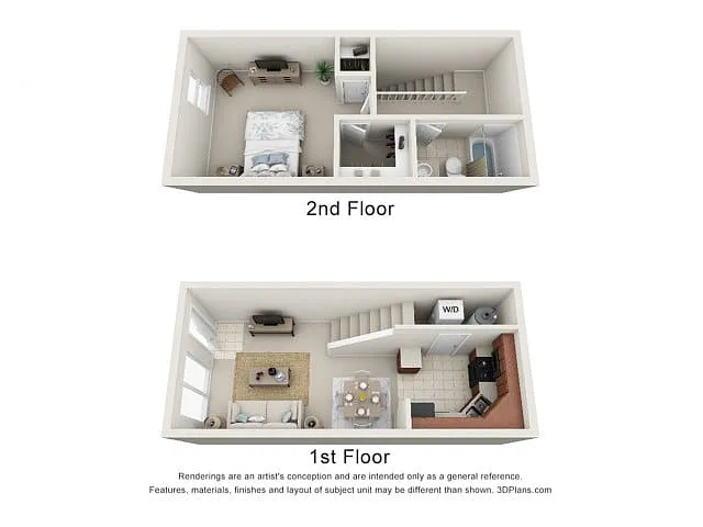 Floor plan 1 Bedroom