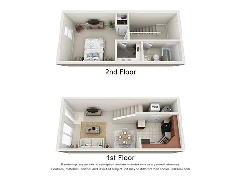 Floor plan 1 Bedroom