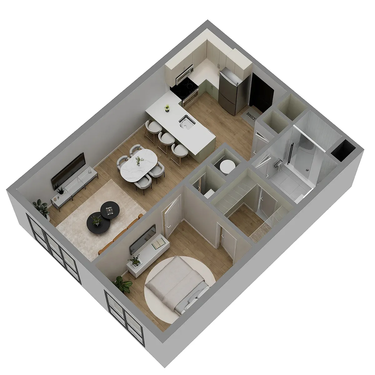 Floor plan A4