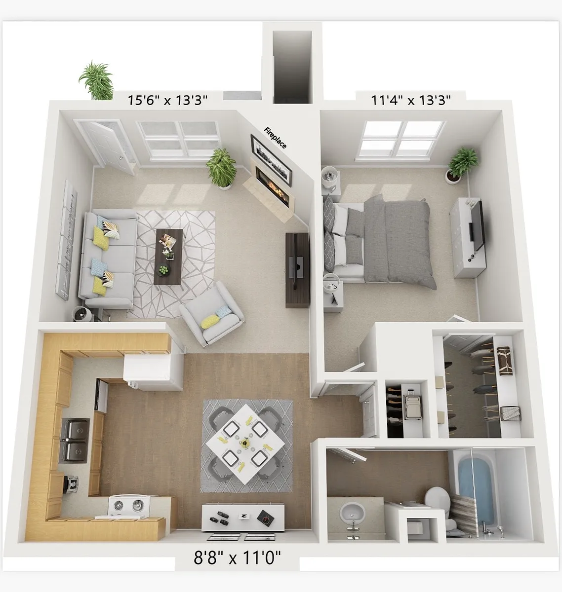Floor plan A1R