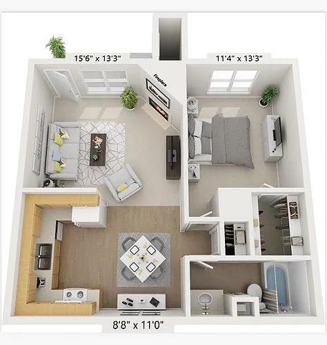 Floor plan A1R
