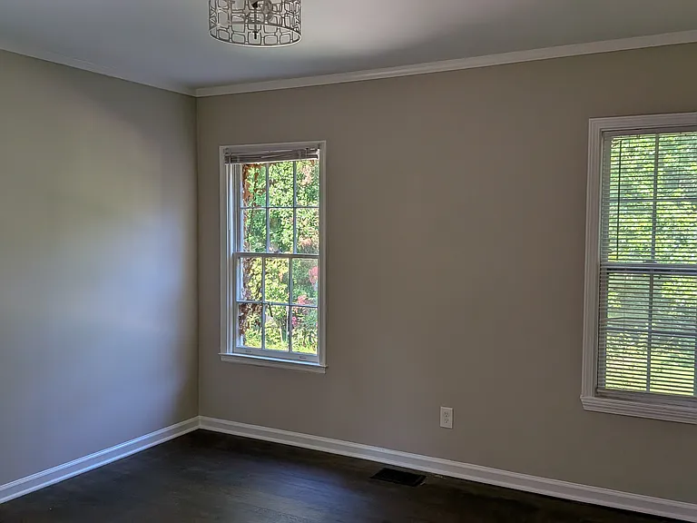 Rear facing room