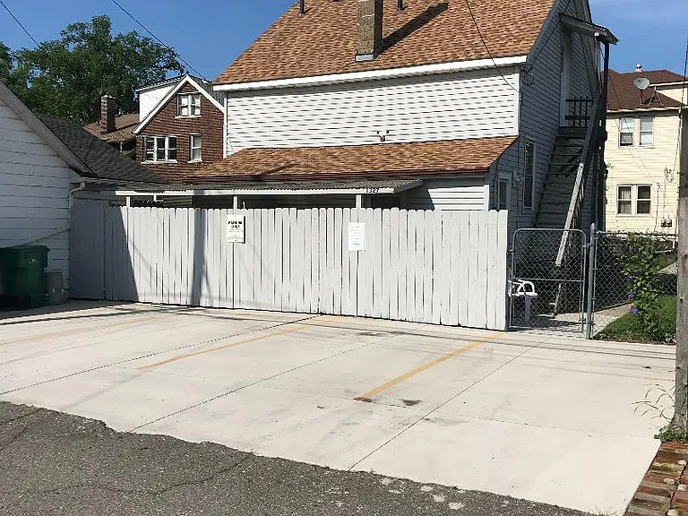 Rear off street parking