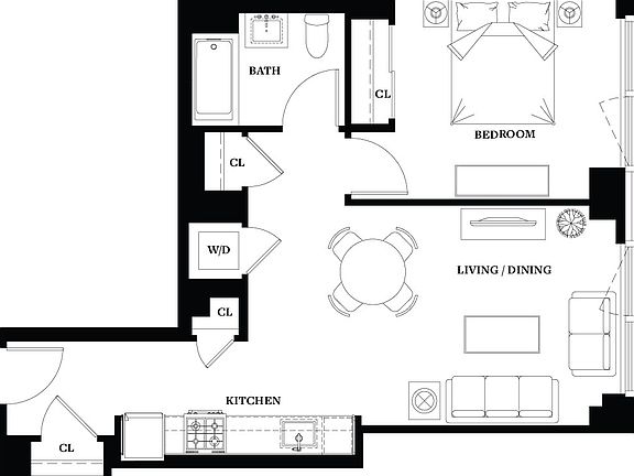 2nd image of 2701 Jackson Ave #24D