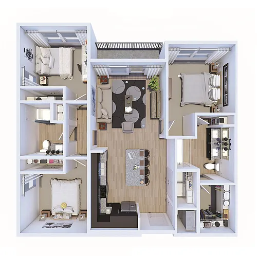 Floor plan C1