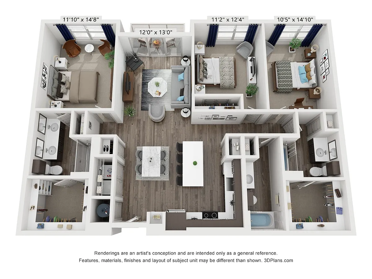 Floor plan C1