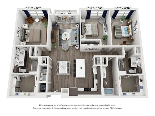 Floor plan C1