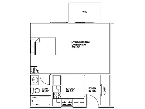 Floor plan 0X1