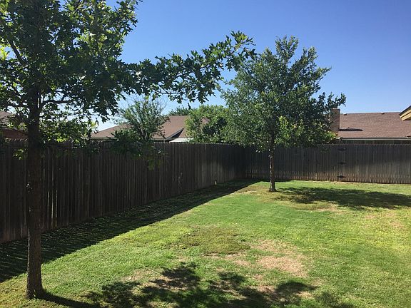 Very large backyard