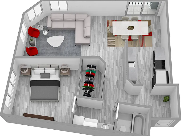Westwood Riviera Apartments — Photo 42