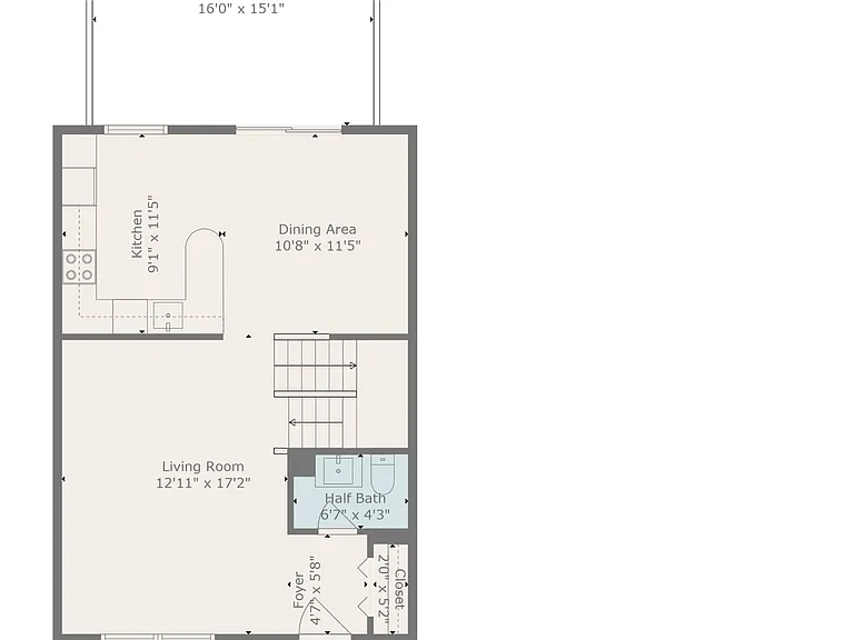 Floor Plan: Main Level