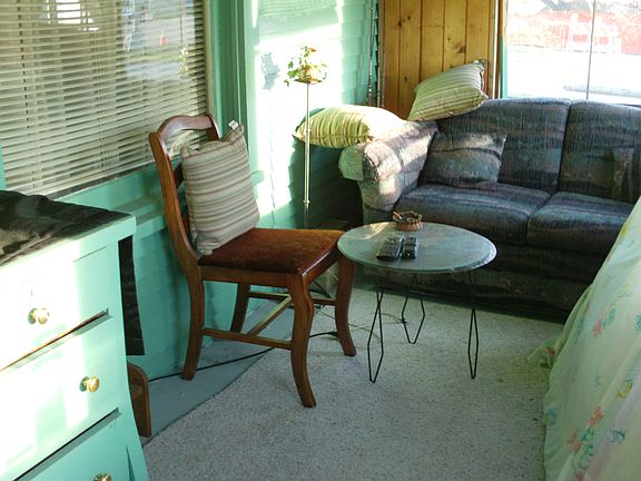 Front porch interior
