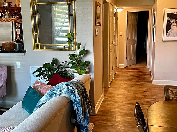 View from living and dining area