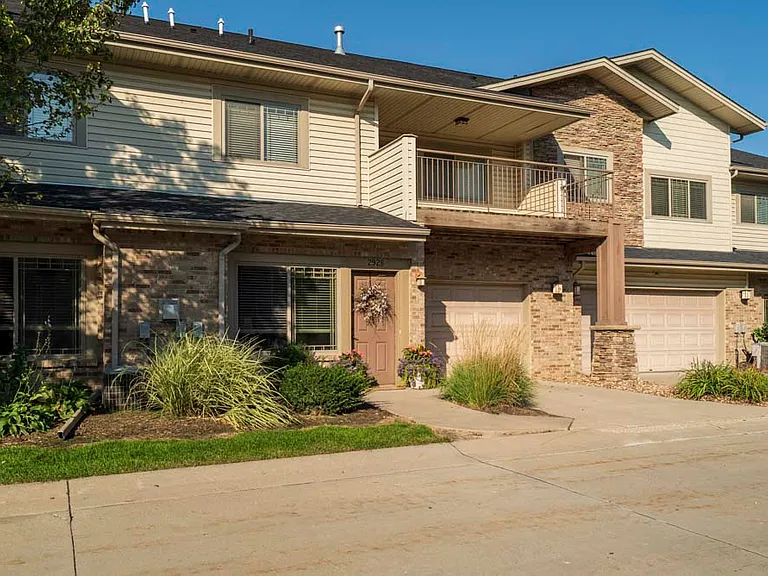 Our townhomes feature private entrances and private attached garages.