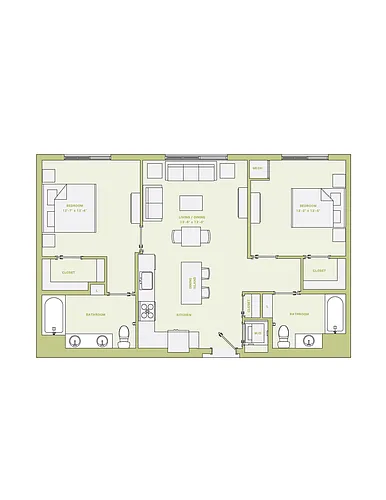 Floor plan B2