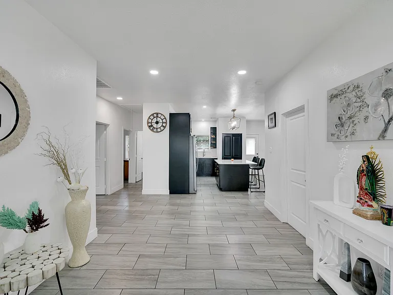 Entrance View to Kitchen