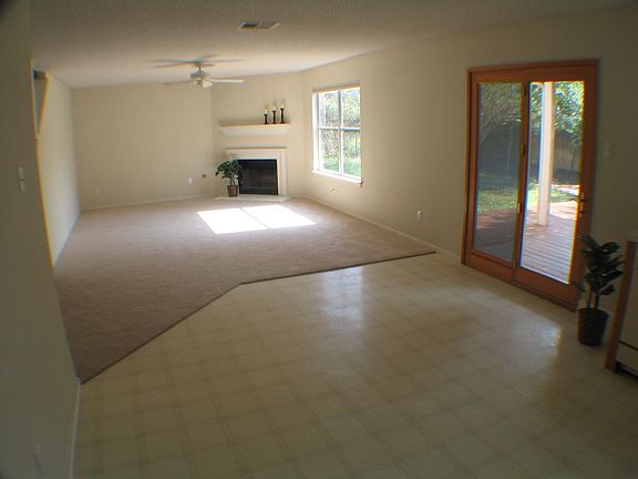 Fireplace corner is wonderfu family retreat - open to kitchen!