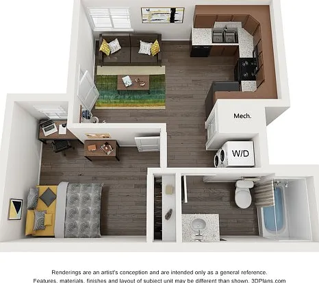 A1 1 Bedroom A1 1 Bedroom