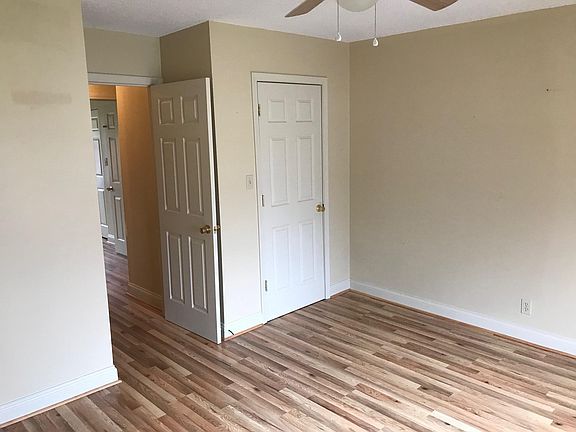 View of front bedroom looking back toward hallway.