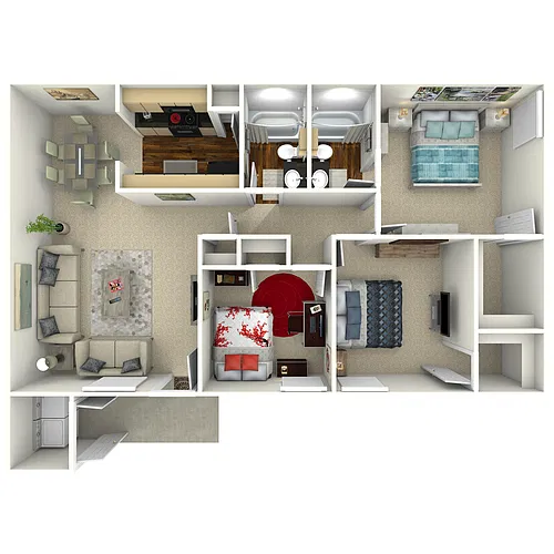 Floor plan 3A