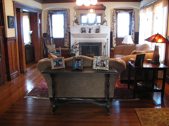 Hardwood floors throughout