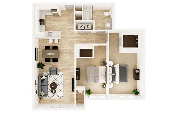 Floor plan Safford