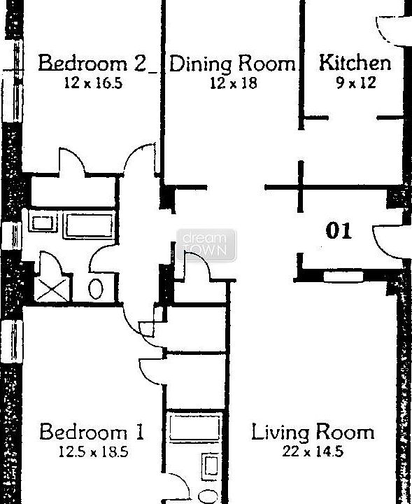 1st image of 4300 N Marine Dr APT 1001