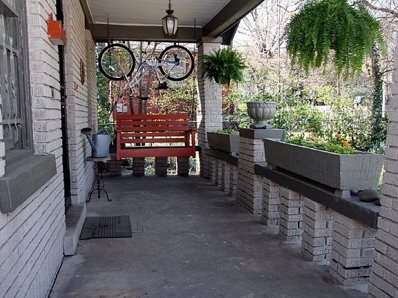 Welcoming front porch
