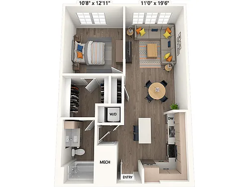 Floor plan A9-Scheme 3