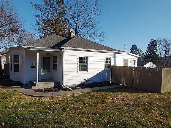 West side of house