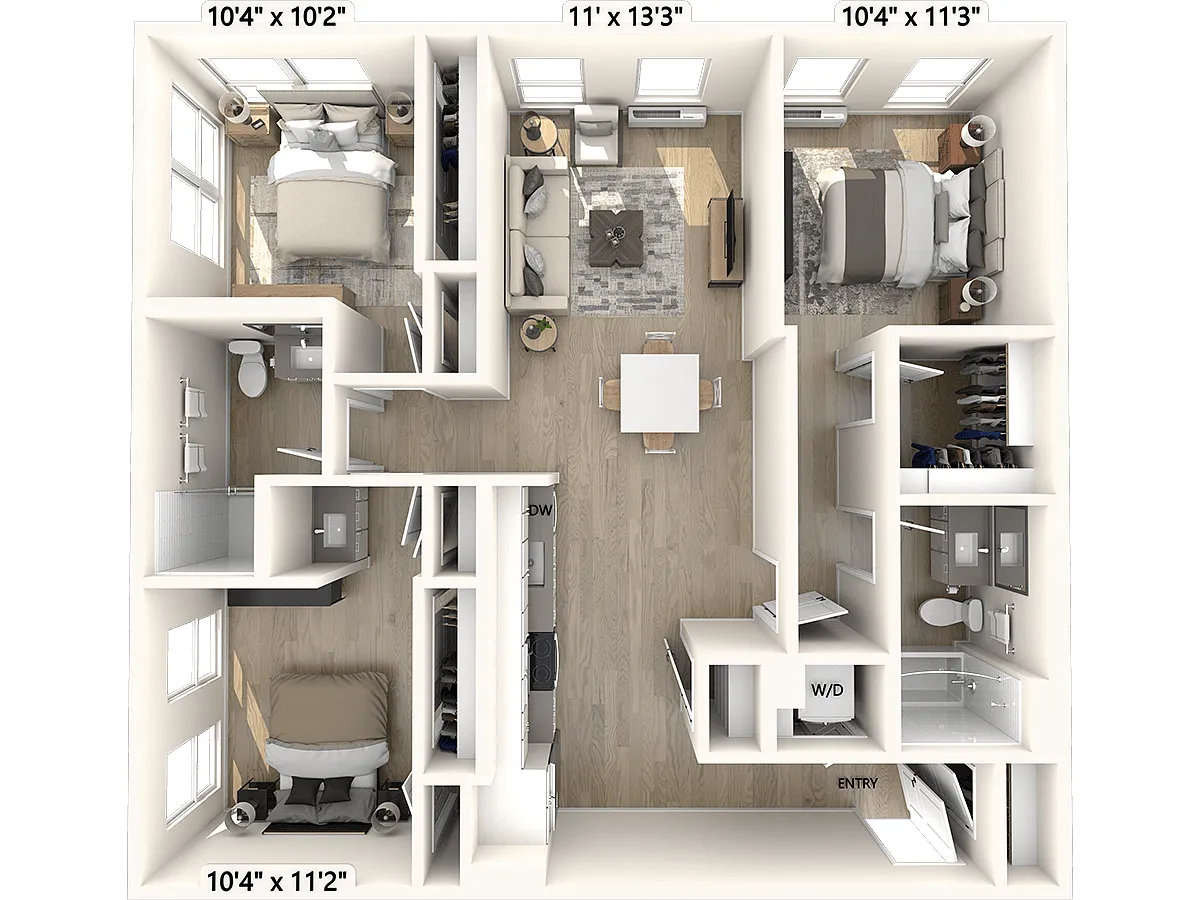 Floor plan C1