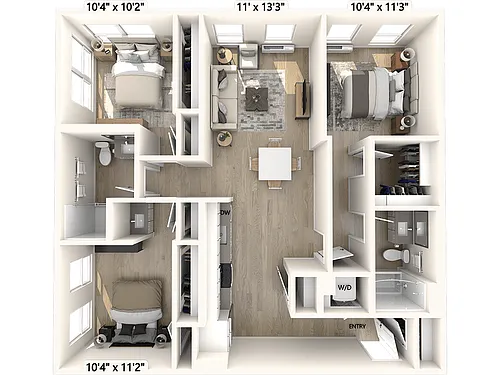 Floor plan C1