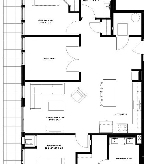 D2 floor plan The Marke