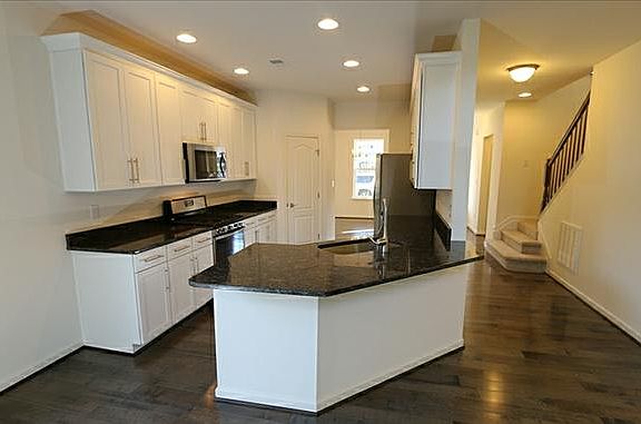 Kitchen and stairway